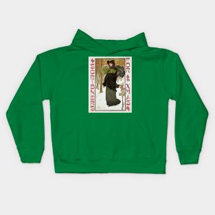 Scribner's For Xmas by Louis John Rhead Kids Hoodie